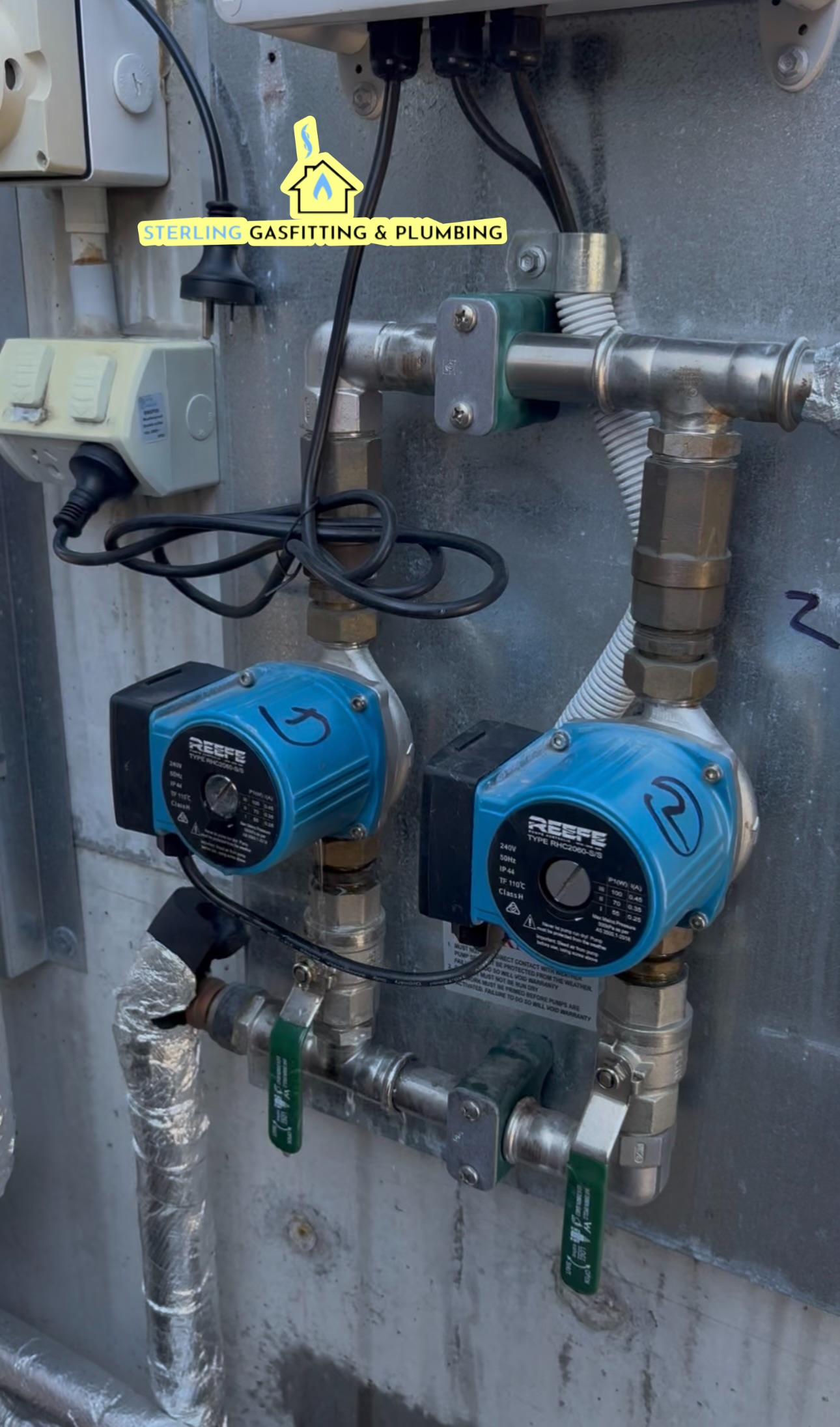 Circulating pump and pipework, a common cause of low water pressure Sydney homes face